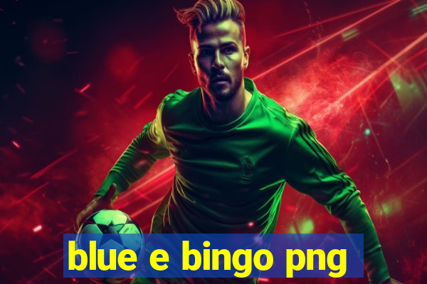 blue e bingo png